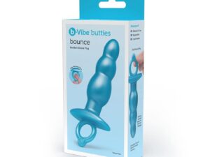 COTR Inc. b-Vibe Butties Bounce Beaded Silicone Plug - Graduated Anal Toy for Gentle Insertion and Fullness