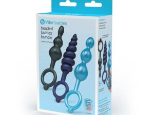 COTR Inc. b-Vibe Beaded Butties Bundle 3-Piece Anal Plug Set