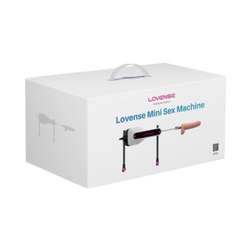 Lovense Mini Sex Machine - App-Controlled Compact Vibrating Stroker with Adjustable Stroke and Compatibility with Vac-U-Lock Attachments