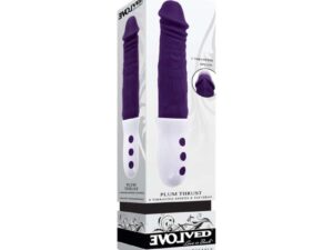 Evolved Plum Thrust Rechargeable Thrusting Vibe Silicone - EN-RS-3632-2