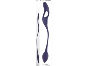 Evolved Zero Tolerance Tip to Tail Purple Vibrating Toy with Dual Motors and Flexible Tail