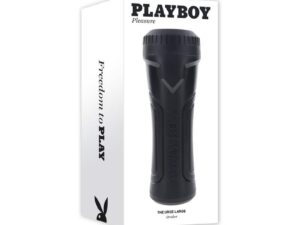 Evolved Playboy The Urge Large Non-Vibrating TPE Stroker – Black