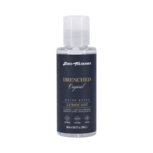 Evolved Zero Tolerance Drenched Original Water-Based Lubricant – 2 oz. Personal Lubricant for Comfortable