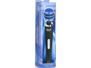 XR LLC Zeus Electrosex E-Stim Vibrating Wand Massager with Flexible Neck and Premium Silicone