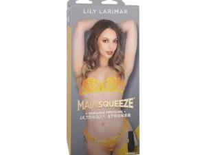 Doc Johnson Main Squeeze Lily Larimar ULTRASKYN Stroker Pussy Vanilla