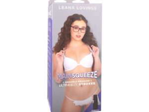 Doc Johnson Main Squeeze Leana Lovings ULTRASKYN Stroker Pussy Vanilla