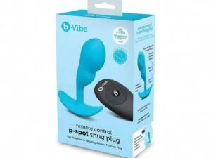 COTR Inc. b-Vibe Vibrating P-Spot Snug Plug Small with Rechargeable Remote Control