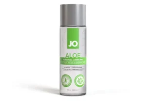 System Jo JO Aloe Water-Based Lubricant 2 oz. – Soothing, pH Balanced, Organic Aloe & Hyaluronic Acid Formula