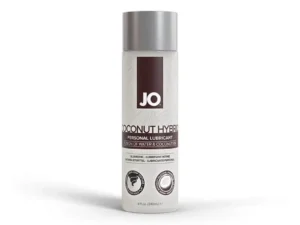 System Jo JO Coconut Hybrid Original Lubricant 8 oz. – Water-Based & Coconut Oil Blend for Smooth Comfort