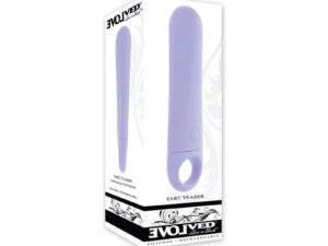 Evolved Tart Teaser Rechargeable Vibrating Vibe Silicone Purple – Compact Personal Massager with 8 Speeds and