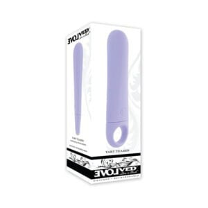 Evolved Tart Teaser Rechargeable Vibrating Vibe Silicone Purple – Compact Personal Massager with 8 Speeds and