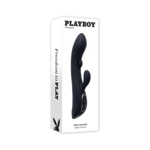 Evolved Playboy That's The Spot Rechargeable Dual Vibrator with Tapping G-Spot Stimulator
