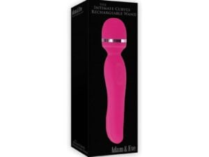 PHE/Adam and Eve Intimate Curves Rechargeable Wand – Powerful Vibrations with 10 Modes and Flexible Massaging