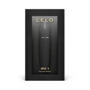 LELO MIA 3 Personal Vibrator Black – Discreet, Compact, Travel-Friendly Clitoral Stimulator