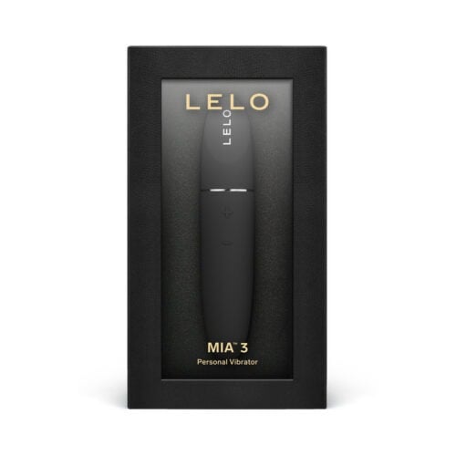 LELO MIA 3 Personal Vibrator Black – Discreet, Compact, Travel-Friendly Clitoral Stimulator