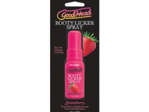 Doc Johnson GoodHead Booty Licker Spray Strawberry - 1 oz. Flavor Enhancer