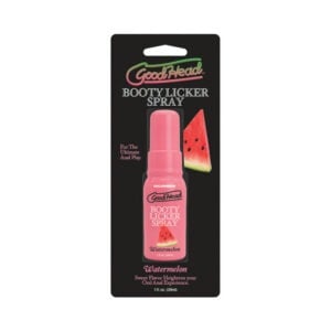 Doc Johnson GoodHead Booty Licker Spray Watermelon 1 oz. – Flavor Enhancer for Intimate Play