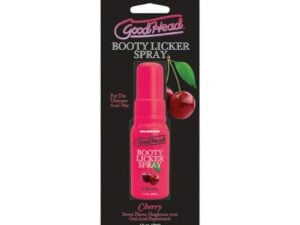 Doc Johnson GoodHead Booty Licker Spray Cherry 1 oz. – Flavor Enhancer for Intimate Play