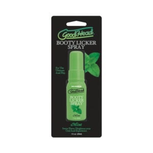 Doc Johnson GoodHead Booty Licker Spray Mint 1 oz. - Flavor Enhancer for Backdoor Play