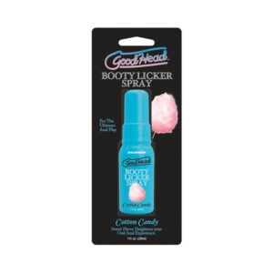 Doc Johnson GoodHead Booty Licker Spray Cotton Candy 1 oz. – Flavor Enhancer for Backdoor Play