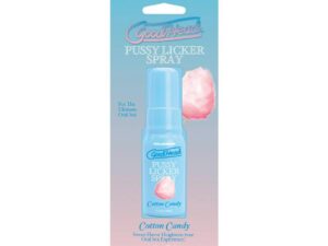 Doc Johnson GoodHead Pussy Licker Spray Cotton Candy 1 oz. – Flavored Oral Enhancer for Intimate Play