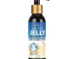 Sensuva Jelly Water-Based Personal Lubricant - 4 oz. Bottle