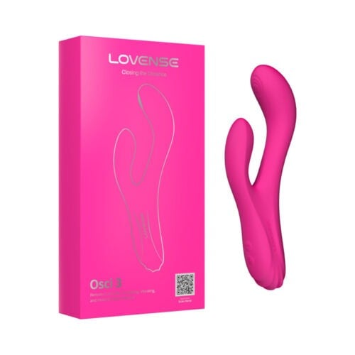 Lovense Osci 3 Remote-Controlled G-Spot and Clitoral Vibrator with App Integration