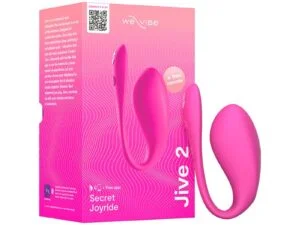We-Vibe Jive 2 Pink - Upgraded Wearable G-Spot Vibrator with App Control