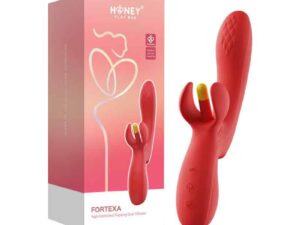 UC Global Trade Inc. Honey Play Box Fortexa App-Controlled Kinky Finger Flapping Dual Stimulator