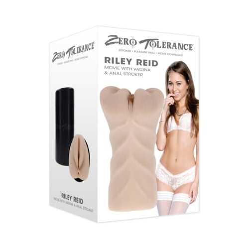 Evolved Zero Tolerance Riley Reid Movie with Vagina & Anal Stroker Light