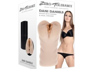 Evolved Zero Tolerance Dani Daniels Movie with Vagina & Anal Stroker Light - Realistic Adult Pleasure Toy