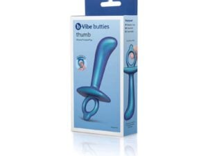 COTR Inc. b-Vibe Butties Thumb Silicone Prostate Plug – Precise G-Spot and Prostate Stimulation