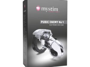 Mystim Pubic Enemy No 1 Electrosex Cock Cage with E-Stim Function by Mystim GmbH