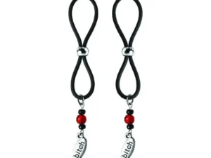 PHS International Nipple Halos Bitch Charms - Body Safe Silicone Nipple Enhancers