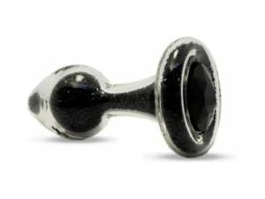 Crystal Delights Sparkle Plug Black by Crystal Delights LLC – Handcrafted Glass Erotic Art Toy