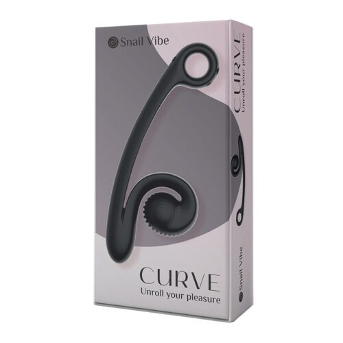 Amoreo Europe SL SVibe Snail Curve Black - Dual Motor G-Spot and Clitoral Stimulator