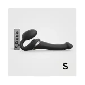 Lovely Planet USA Strap-On-Me Multi Orgasm Bendable Strap-On Small in Black