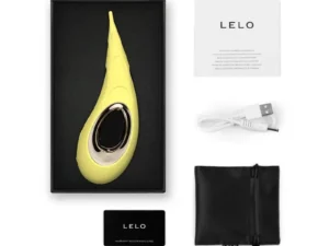 LELO DOT Cruise Lemon Sorbet Pinpoint Clitoral Stimulator with Infinite Loop Technology