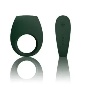LELO Tor II Green Couples Cock Ring with Vibrations and Long-Lasting Power
