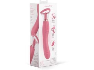 COTR Inc. Le Wand Lick 3-in-1 Rechargeable Double-Ended Vibrator for G-Spot and Oral Stimulation