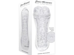 Evolved Zero Tolerance Casual Encounter Stroker Masturbator with Vibrating C-Ring