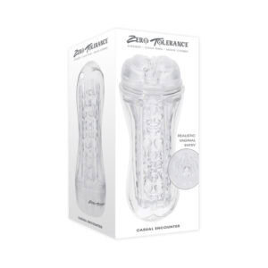 Evolved Zero Tolerance Casual Encounter Stroker Masturbator with Vibrating C-Ring