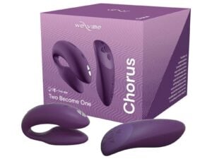 We-Vibe Chorus Couples Vibrator Purple with Adjustable Fit and App Control