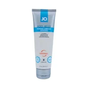 System Jo JO H2O Jelly Water-Based Lubricant – 4 oz. for Silky, Cushiony Feel