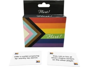 Kheper Games Flirt! Adult Foreplay Card Game - Part Number BG.C62