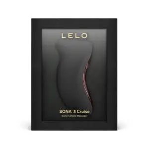 LELO SONA 3 Cruise Clitoral Stimulator Black with App Control and Sonic Technology