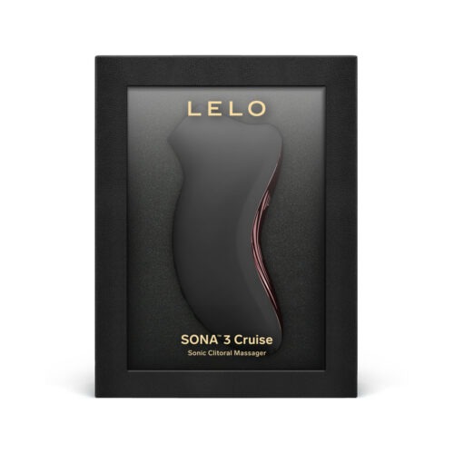 LELO SONA 3 Cruise Clitoral Stimulator Black with App Control and Sonic Technology