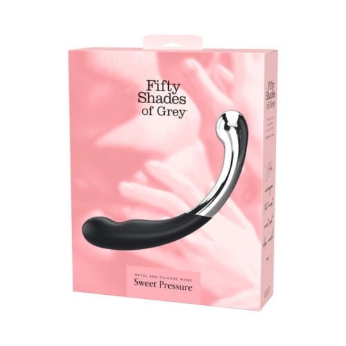 We-Vibe Fifty Shades of Grey Sweet Pressure Silicone & Metal Wand for G-Spot Stimulation