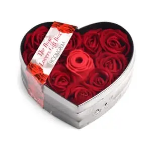 XR LLC Bloomgasm The Rose Lover's Gift Box Red – Clit Stimulator with 3 Intensity Levels & 7 Patterns