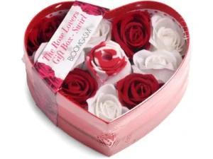 XR LLC Bloomgasm The Rose Lover's Gift Box Swirl – Waterproof Clit Stimulator with 3 Intensity Levels and 7